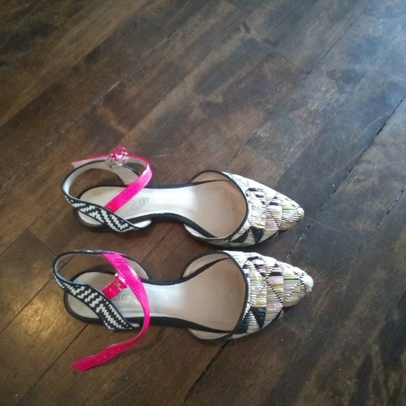 Aldo Shoes - Colorful Aldo woven flats